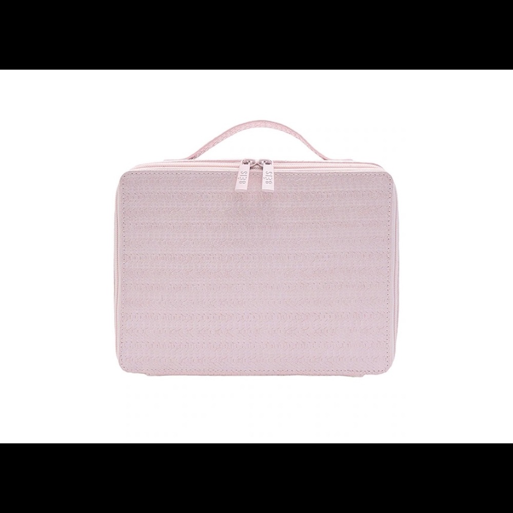 BEIS Cosmetic Case in Sakura Pink